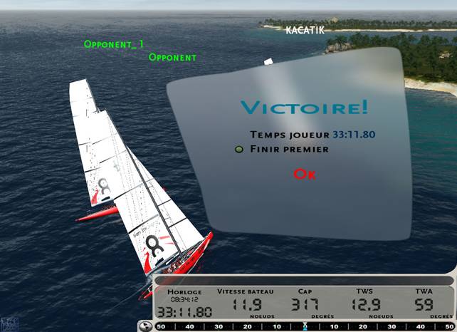 Virtual Skipper 5. My Chellenge (0231206) "Go By Opponent", сборка песен/каверы "Парус" & "Sailing". смотреть онлайн