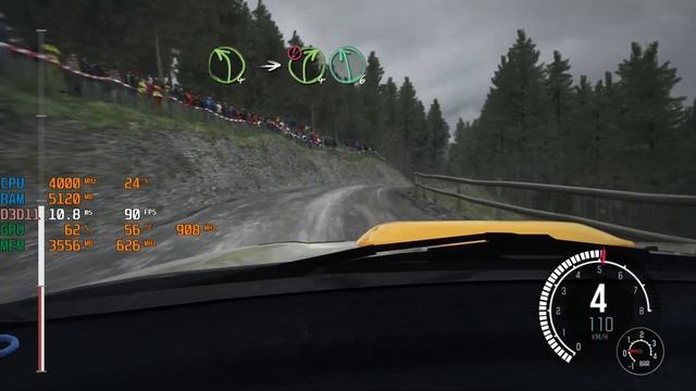 Dirt Rally RX 5700 XT Powercolor Red Dragon Benchmark Ryzen 2600 1080p смотреть онлайн