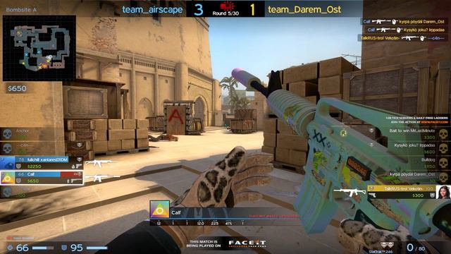 ДемкиПроИгроков#11. КАК ИГРАЕТ AIRSCAPE?! 5000 ELO! 30 AVG! #airscape #muscle #csgo #faceit #fpl смотреть онлайн