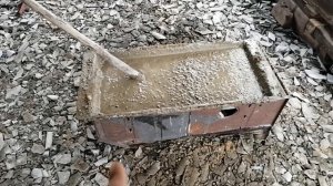 Что можно сделать из битого шифера/Вторая жизнь шифера/пол из старого шифера