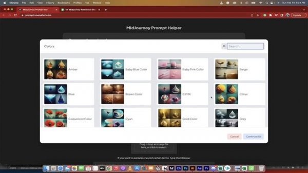 Unleash the Power of Midjourney with Noonshot - a FREE Visual Prompt Tool