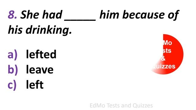 ENGLISH GRAMMAR TEST. 15 QUESTIONS. English quiz. смотреть онлайн