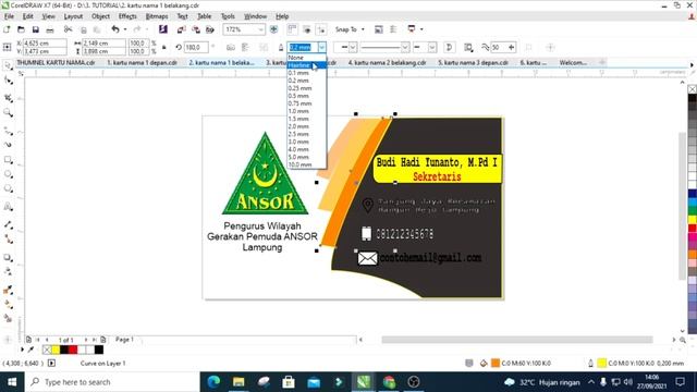 FREE DOWNLOAD KARTU NAMA FORMAT CORELDRAW смотреть онлайн