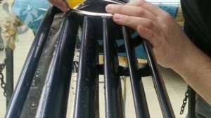 Оклейка решетки радиатора