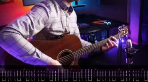 Как играть на гитаре Люся Чеботина - Солнце Монако + ТАБЫ