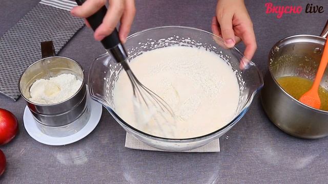 НОВИНКА!Яблочный пирог МЕДОВАЯ ШАРЛОТКА!Очень вкусная и ароматная!??? смотреть онлайн