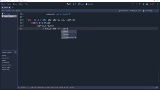 How to Crouch and Crawl in Godot 3.1 смотреть онлайн