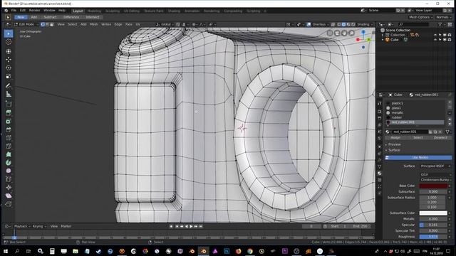 Blender 2.8 tutorial: Simple DSLR Camera смотреть онлайн