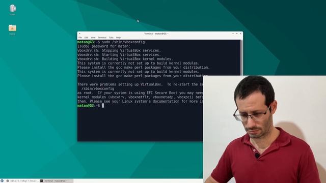 Virtualbox kernel driver not installed (rc=-1908) Ubuntu смотреть онлайн