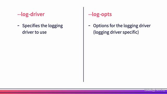 5.4_Configuring logging with logging drivers_ Part 1 - Docker Essential Training смотреть онлайн