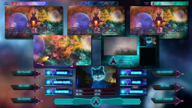 - domtasticgaming - Space - Nebula - Space Ship - смотреть онлайн