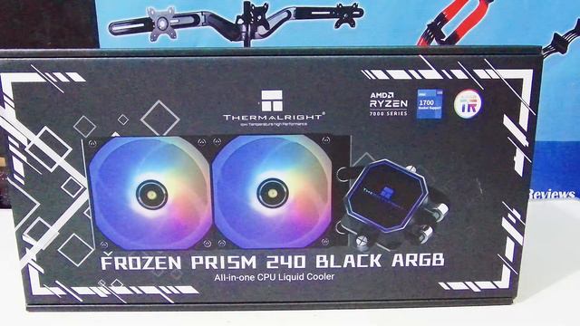 Unboxing y Detalles Thermalright Frozen Prism 240 Black ARGB смотреть онлайн