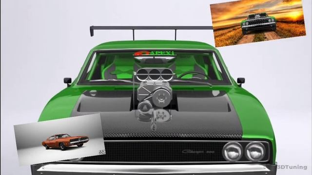 Dodge charger R/T.3DTuning. смотреть онлайн