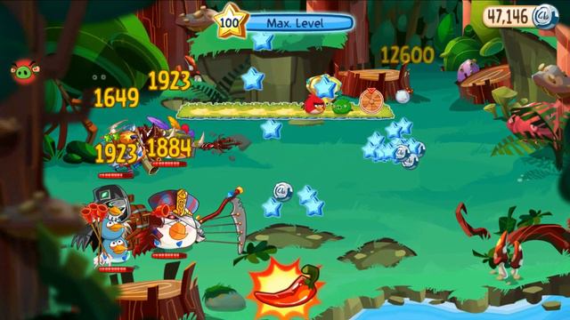 Angry Birds Epic - Fairy Enchantress vs Doom Drone and Mimic смотреть онлайн
