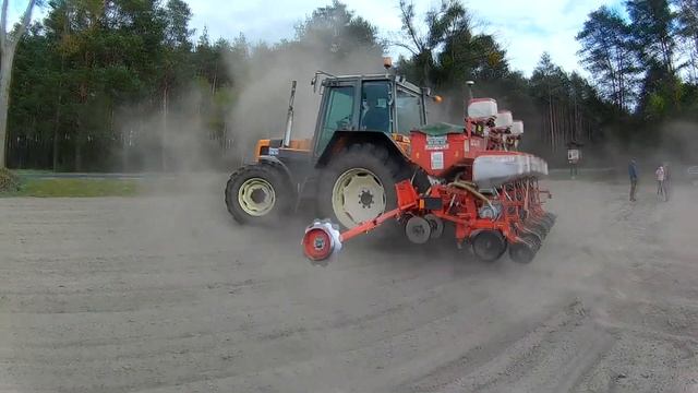 renault 155.54 siew kukurydzy. Firma DAM-AGRO смотреть онлайн