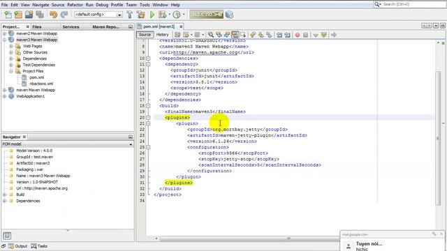 Create Maven WebApp with Jetty in Netbeans смотреть онлайн