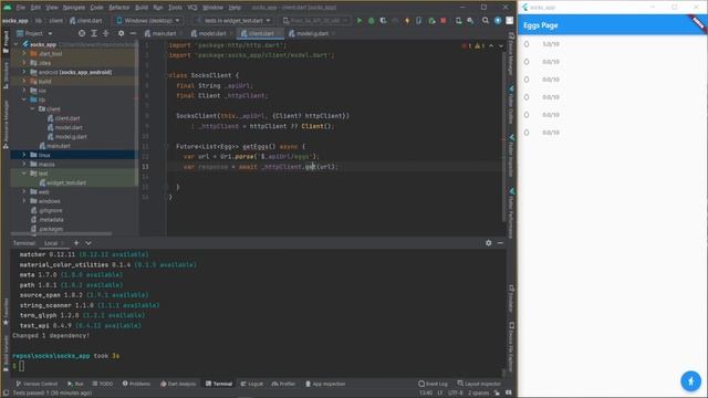 Let's Build a Walking Game #2: Flutter HTTP Client смотреть онлайн