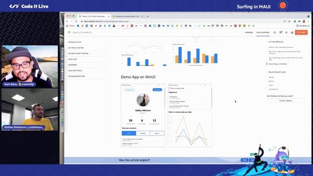 Surfing in MAUI: Telerik UI for MAUI Preview смотреть онлайн
