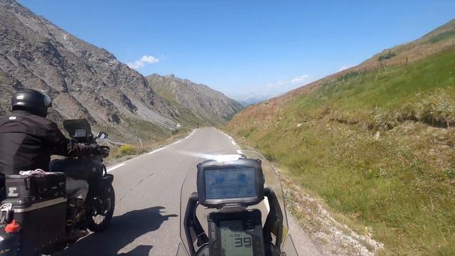 FRENCH ALPS: Epic ride to COL D'IZOARD & COL AGNEL смотреть онлайн