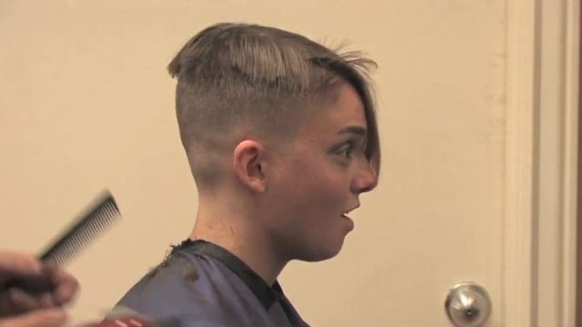 Shylo - Pt 2: Long Hair to Super Short "Boy Cut" (Free Video) смотреть онлайн
