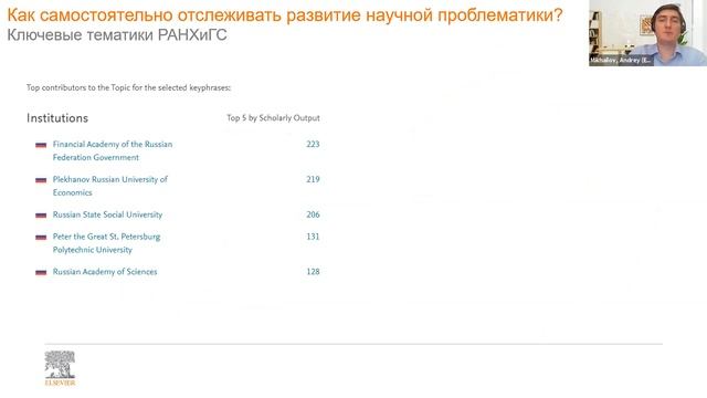 Идентификация трендов и пробелов в своей области исследований смотреть онлайн