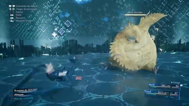 FINAL FANTASY VII REMAKE BOSS 7 GROS CHOCOBO