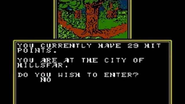 NES - Advanced Dungeons & Dragons - Hillsfar смотреть онлайн