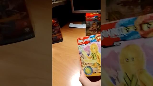 Распаковка 6 минифигурок лего Ниндзяго смотреть онлайн