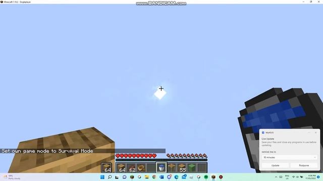 Failed Minecraft MLG water bucket (Java Edition) смотреть онлайн