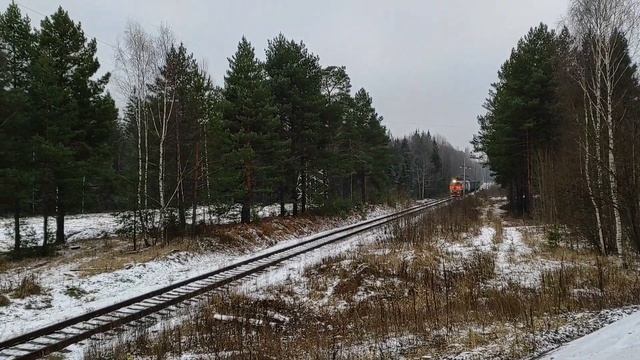Russian railways: trains on the line Vladimir - Tuma смотреть онлайн