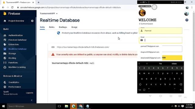 Store & Retrieve Data Form Firebase l Android Studio l Java l #dragcoder смотреть онлайн