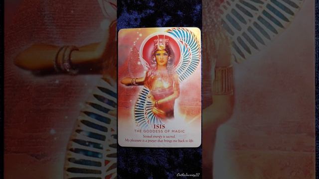 Isis ♀️ The Goddess of Magic ♀️ Divine Feminine Oracle card meaning смотреть онлайн