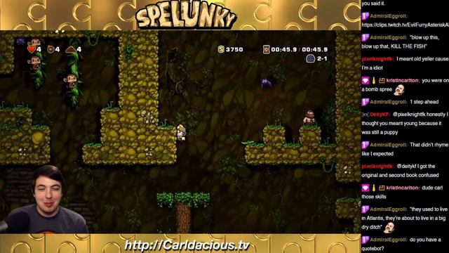 210413 | OLMEC GOSH!!! It's My Birthday!!! | Family Friendly | Spelunky! смотреть онлайн