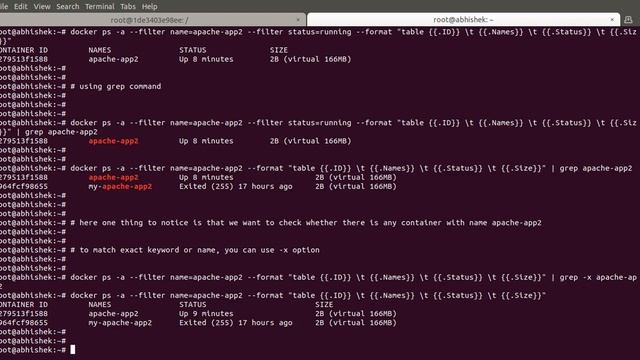 Docker ps: Filter and Format result | use docker ps in jenkins to starting new container смотреть онлайн