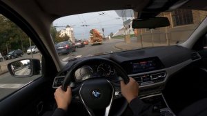 BMW G20 3 Series 320D POV Test Drive in 4K
