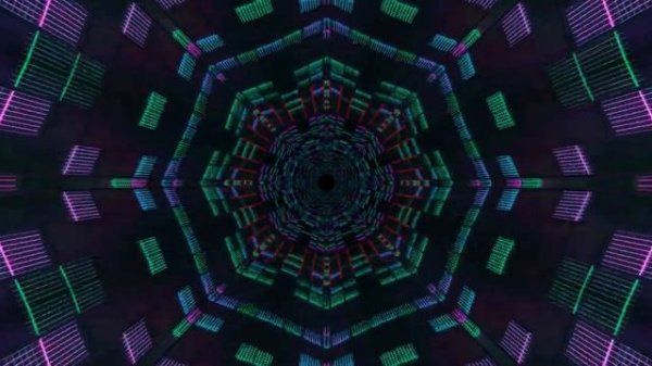 live wallpaper for a 4k monitor pc or laptop free download | 10 hours neon tunnel vj loop