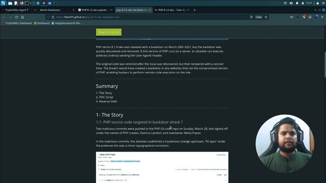 [HINDI] THM Agent T | Remote Code Execution смотреть онлайн