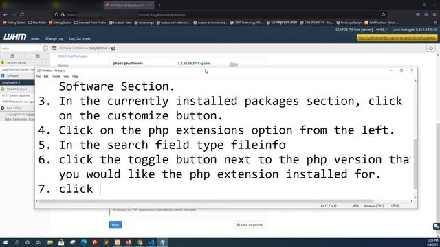 How To Enable PHP Fileinfo Extension from WHM смотреть онлайн