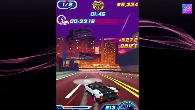 Race using Car Pagani Zonda Cinque | Asphalt 6 Adrenaline | Java Game Part - 43 смотреть онлайн