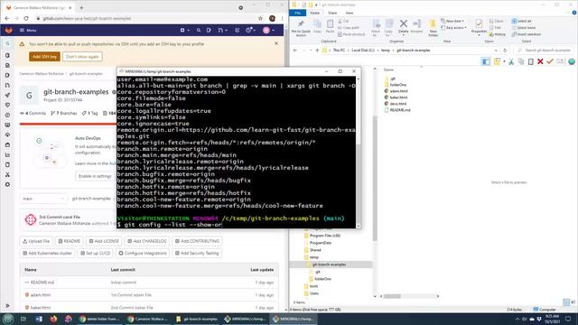 Show Global Git Config & Location смотреть онлайн