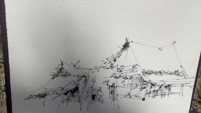 Sketching a Farm house in my Farm | Twig and Ink Tutorial @ATHSketchNation смотреть онлайн