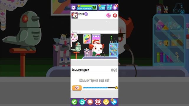 Апнул 400 миллионов подписчиков в игре Vlogger Go Viral.