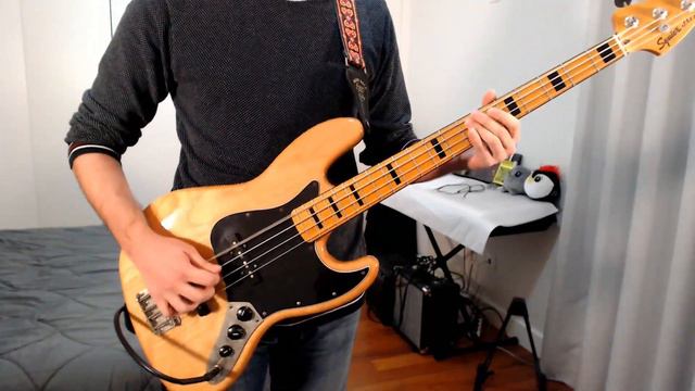 Ho-Kago Tea Time - Fude Pen ~Ball~ Pen (Mio ver.) | Bass Cover | смотреть онлайн