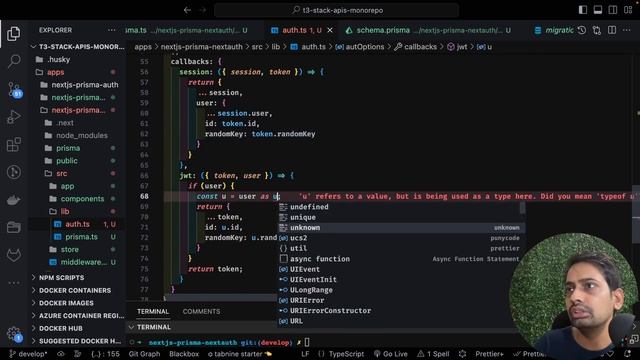 Building a Next.js App with Prisma and NextAuth: Secure Authentication and Database Integration #10 смотреть онлайн