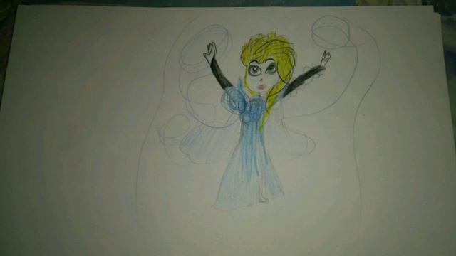 Мои рисунки холодное сердце