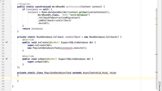 ROOM DB - JAVA Android - تعبئة قاعدة البيانات بالبيانات - part 6 смотреть онлайн