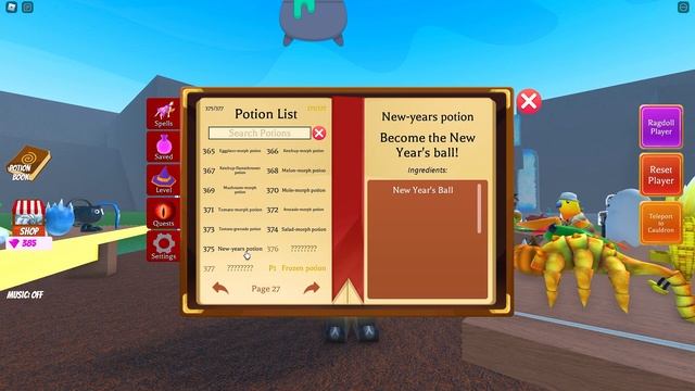 HOW TO UNLOCK "NEW YEARS BALL" INGREDIENT IN NEW UPDATE! Wacky Wizards Roblox смотреть онлайн