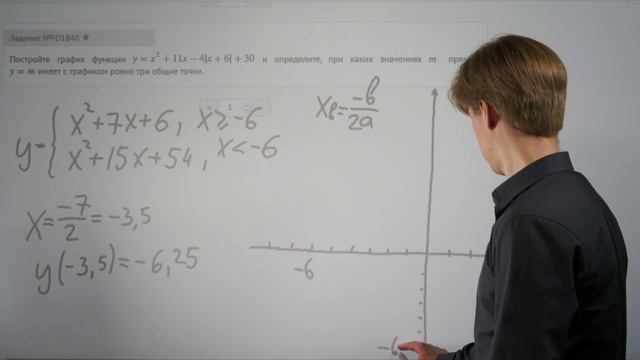График функции с модулем. Задача 23 ОГЭ #12? смотреть онлайн