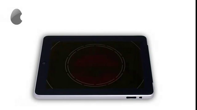 Готовка яичницы на айпаде 