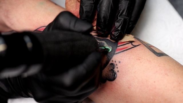 Traditional Fish Tattoo | Time Lapse смотреть онлайн